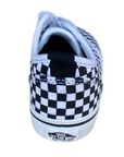 Vans scarpa sneakers da bambini Atwood Slip-On VN0A2XSPHRK quadri bianco nero