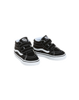 Vans scarpa sneakers da bambino con strappo SK8-Mid Reissue V VN00018W6BT nero-bianco