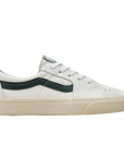 Vans scarpa sneakers in pelle da adulto Sk8-Low Premium VN000BVX2LN1 bianco-verde