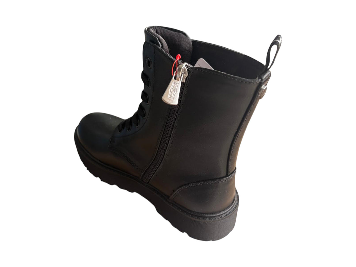 Cult stivale junior con cerniera laterale T-720 nero