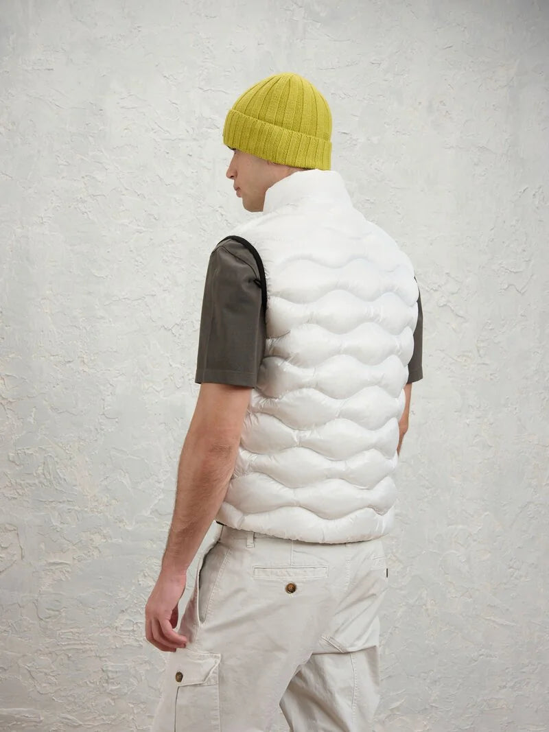 Blauer SMANICATO IMBOTTITO OVATTA TERMICA DANNY 26WBLUX02055 005958 100 bianco