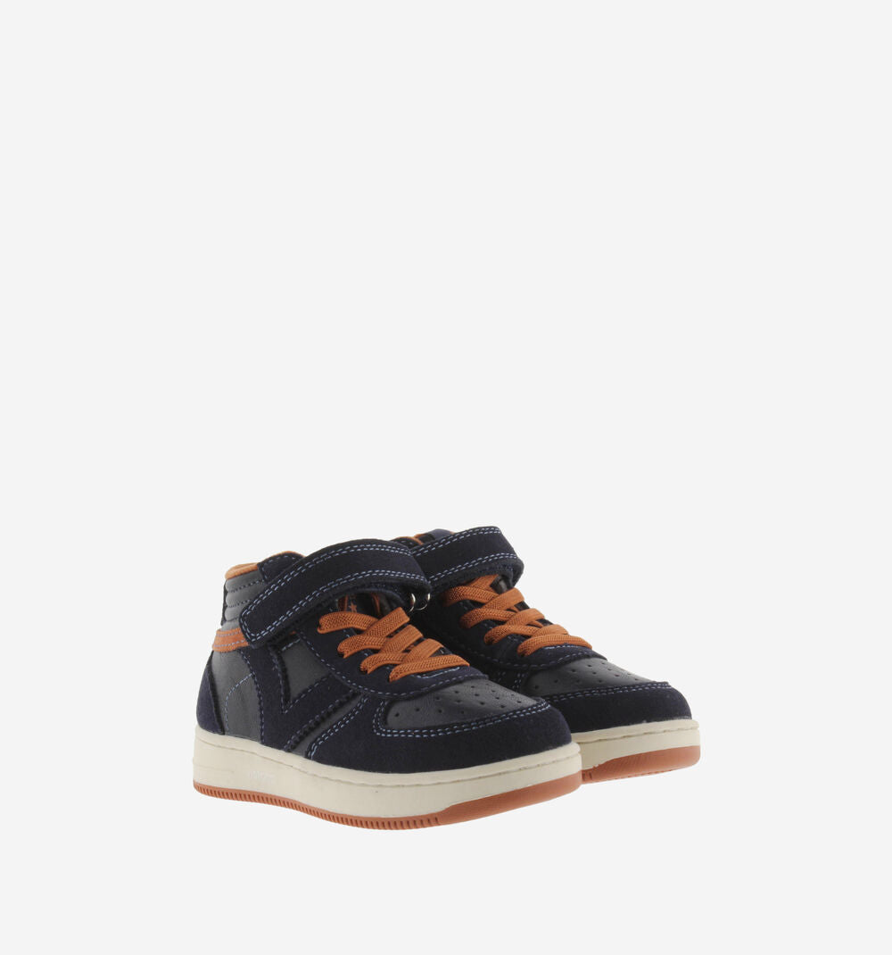 Victoria scarpa sneakers bimbo con laccio elastico e velcro 1124133 blu
