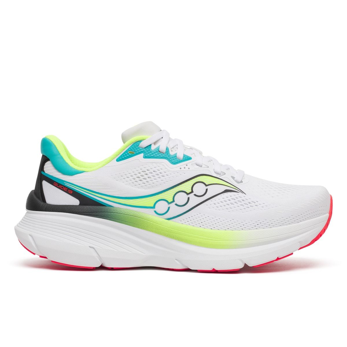 Saucony scarpa running uomo Guide 19 S101408-1035 bianco