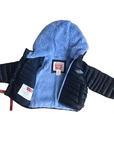 Levi's Kids Piumino con cappuccio da bambino foderato in sherpa 6EF434 8EF434-C8D blu