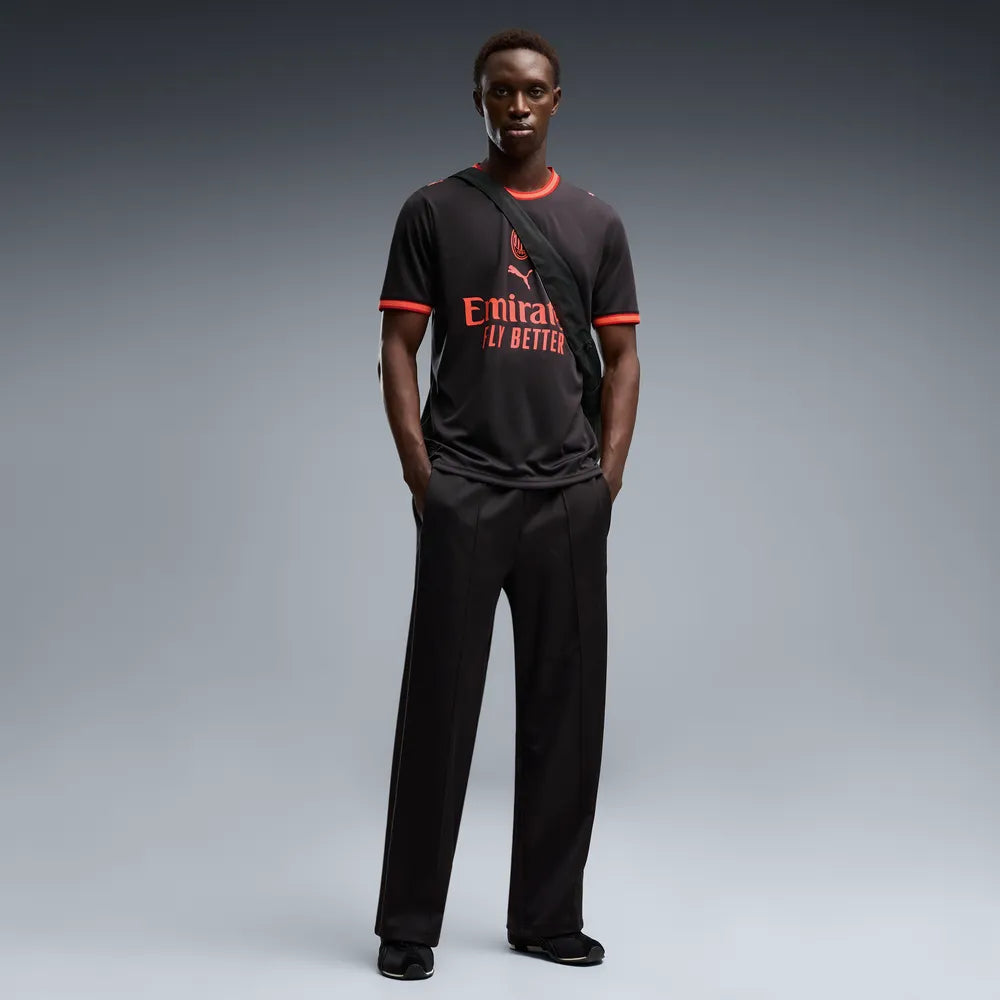 Puma Terza Maglia Milan ACM Third Jersey Replica 784138-03 Uomo Rosso-Nero - Maglia Calcio