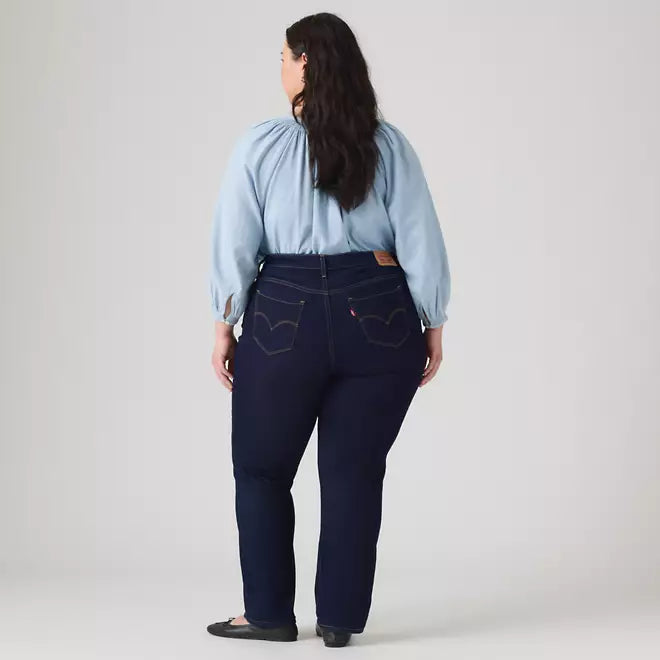 Levi's pantalone jeans da donna 314™ dritti modellanti per taglie forti 196410003 blu