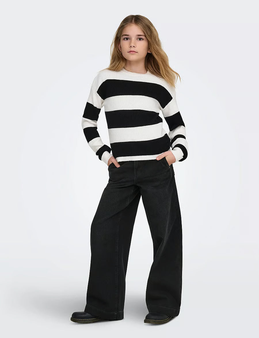 Only pantalone jeans KOGCOMET Wide Leg Fit 15264770 nero