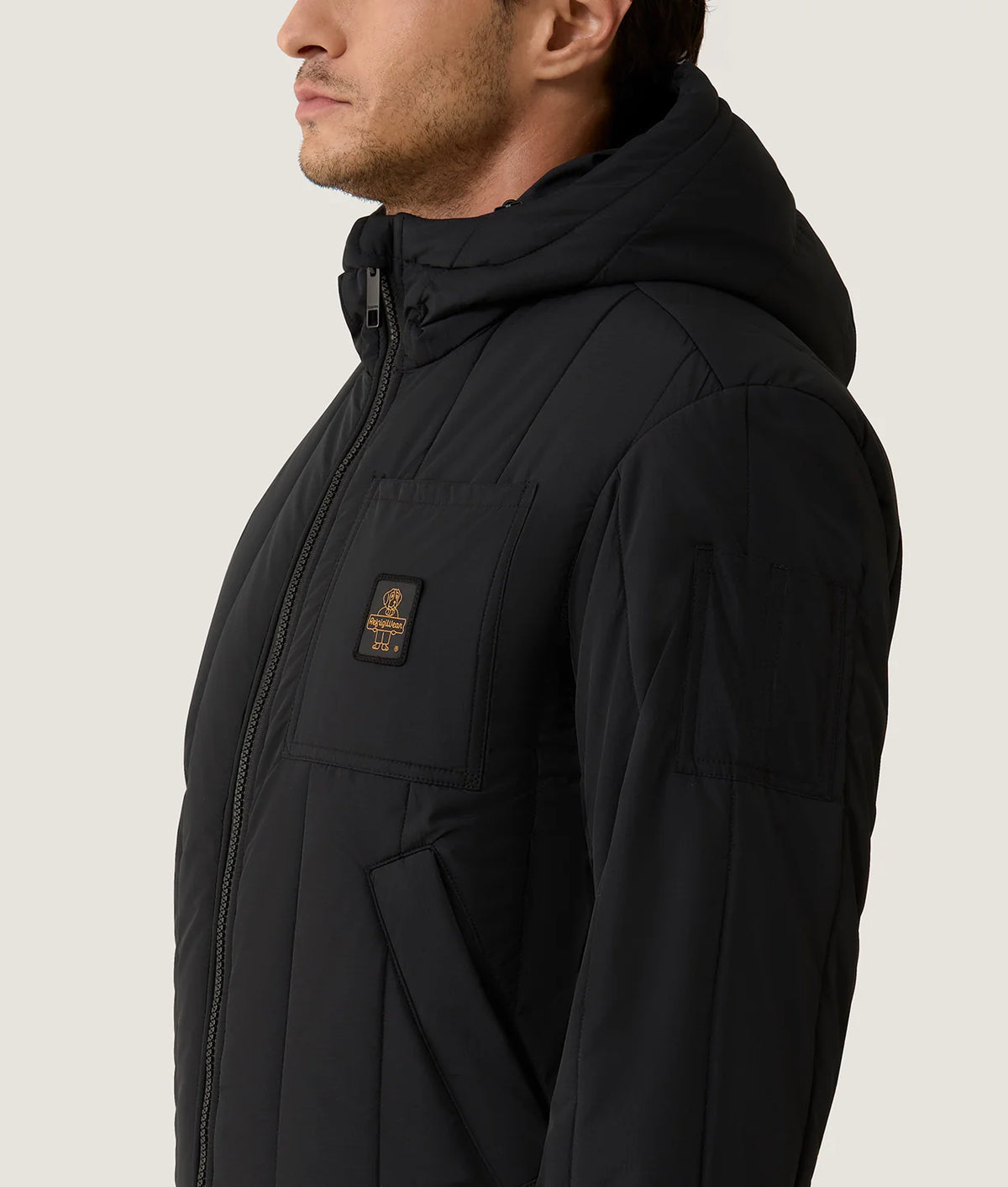 RefrigiWear Blunt G81800 G06000 Uomo Nero - Bomber Invernale