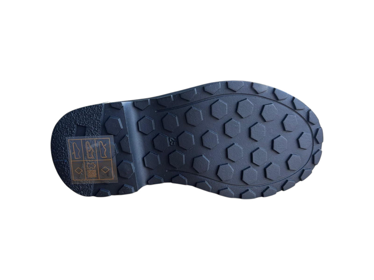 Cult stivale bimbo senza laccio con borchie, elastico e cerniera laterale T-712 25-30 nero