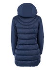 Yes Zee cappotto trapuntato da donna co finto gilet staccabile O045 blu