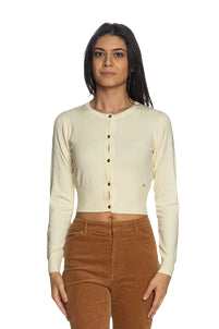 Yes Zee Maglia Cardigan da donna 1040 M101 0222 oro