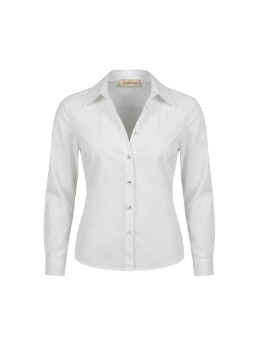 Yes Zee camicia da donna 1058 C407/ED00 0107 bianca