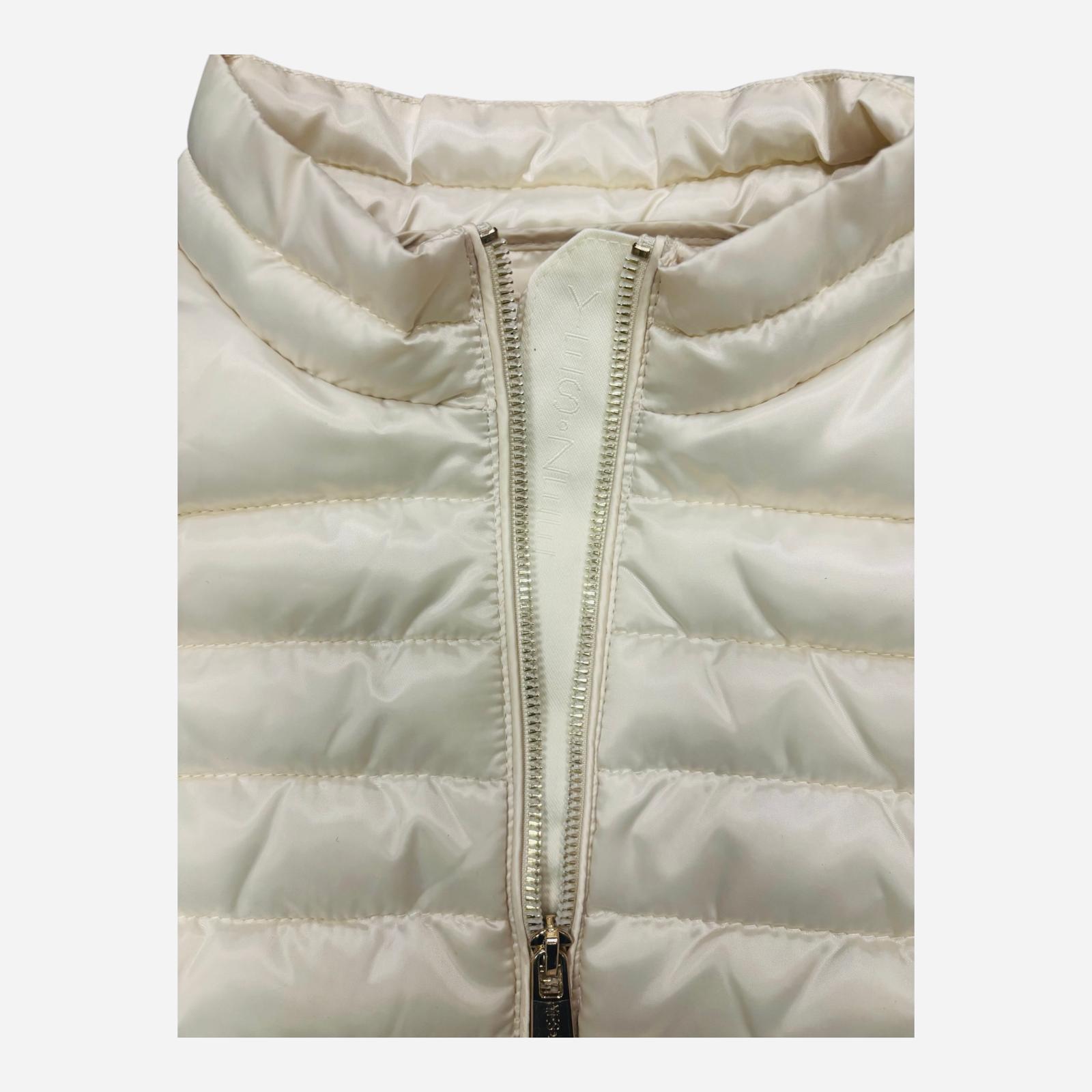 Yes Zee gilet donna 1011 J231 M500 0222 beige particolare