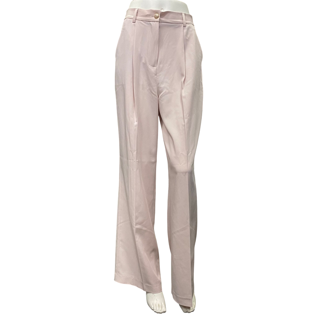 Yes Zee pantalone chinos da donna con elastico vita dietro 1406 P385/KE00 0442 rosa
