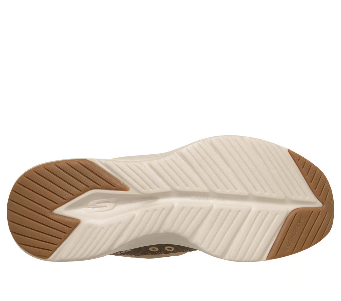 Skechers scarpa sneakers da donna Slip-ins Contour Foam Cozy Fit Leopard Dream150419-BRN marrone
