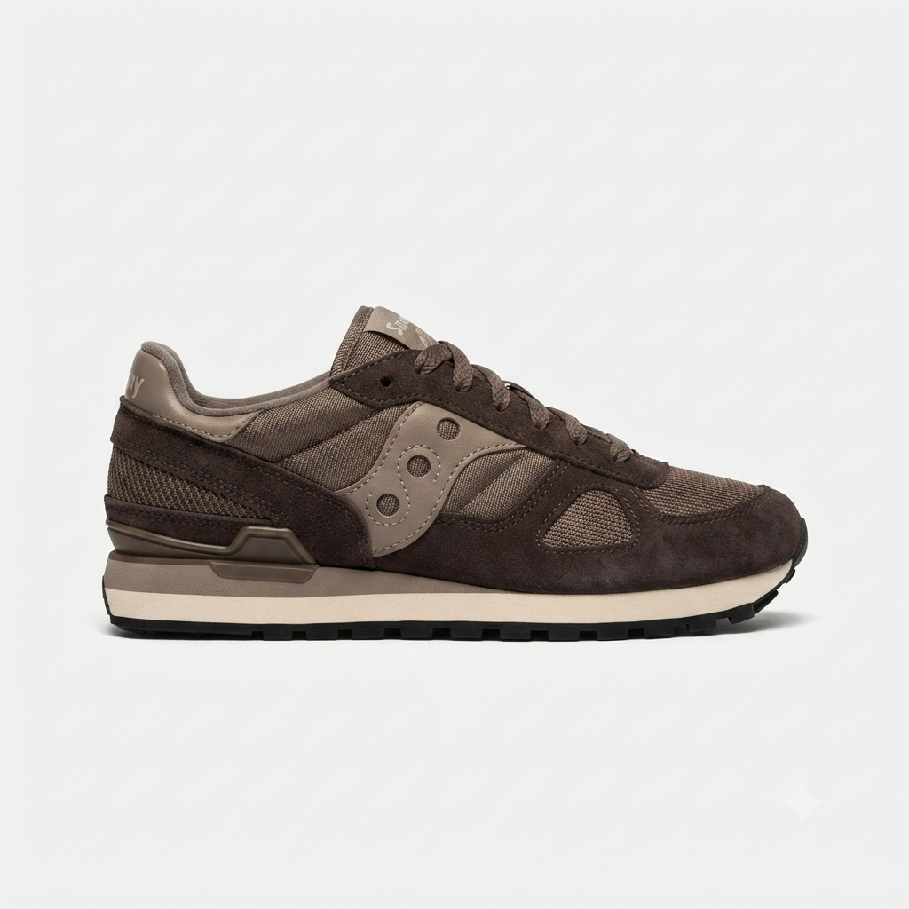 Saucony scarpa sneakers uomo Shadow Original S2108-885 marrone
