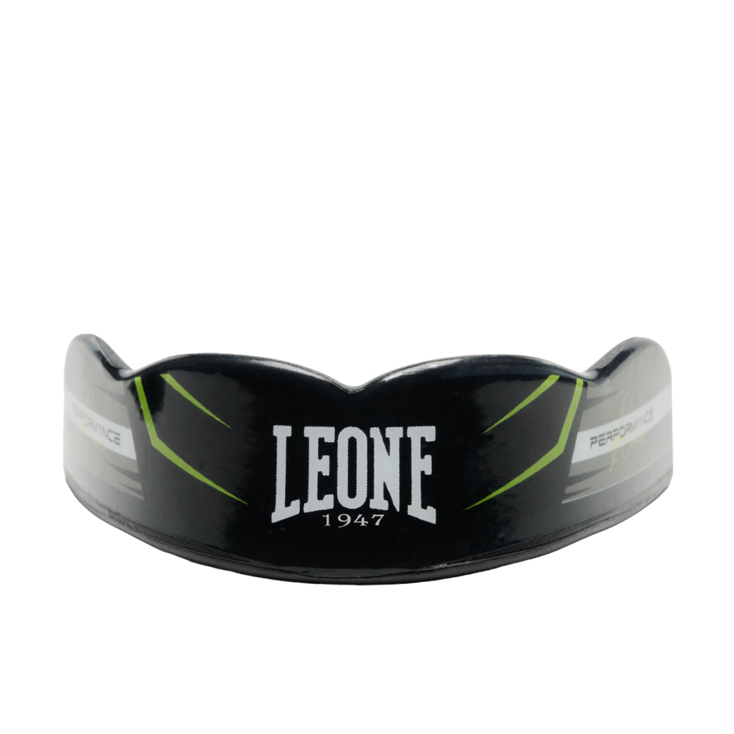 Leone Paradenti REVO FLUO PD522F Nero – Paradenti unisex, protezione boxe, comfort, design fluo
