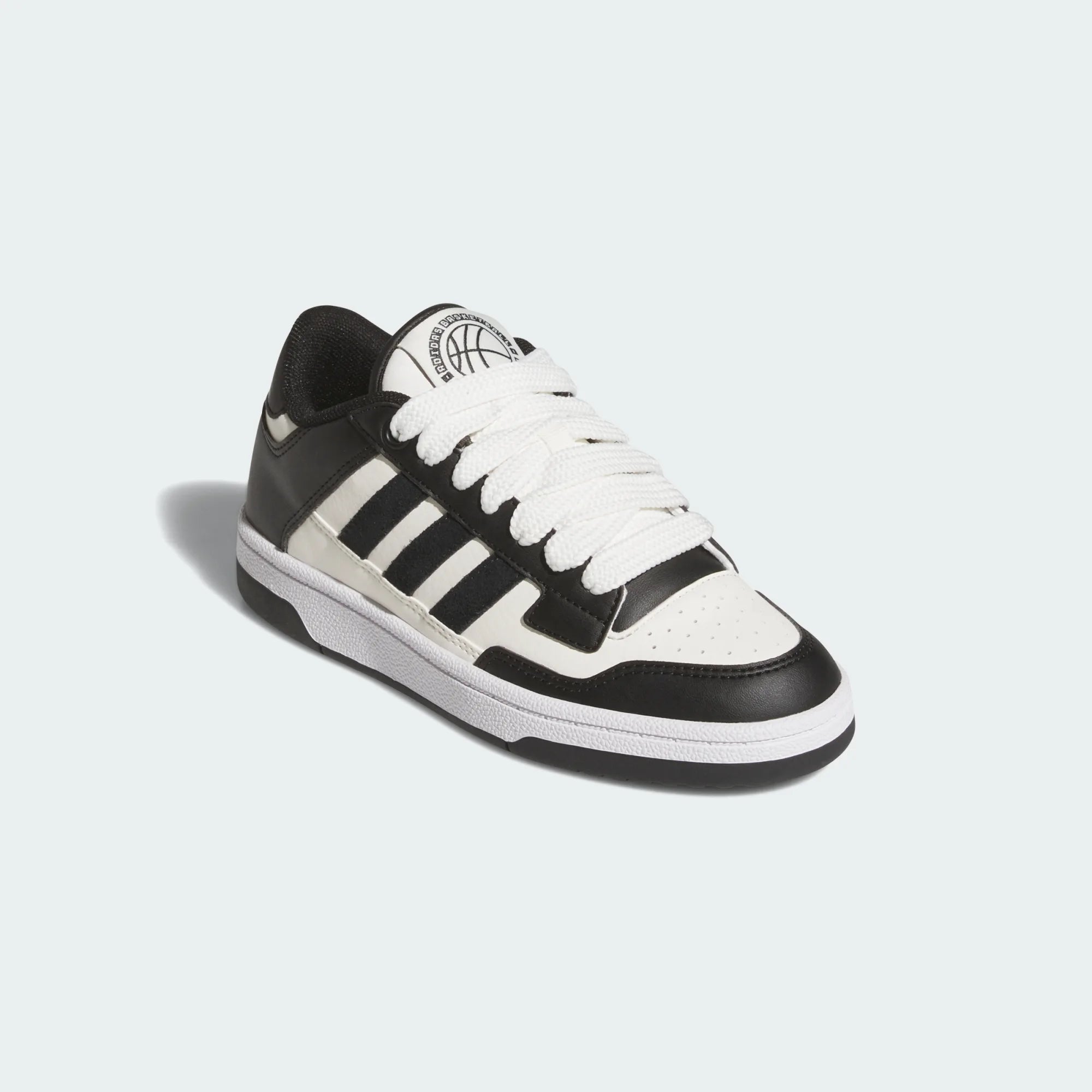 Adidad scarepa sneakers junior Rapid Court Low JR0166 nero-bianco