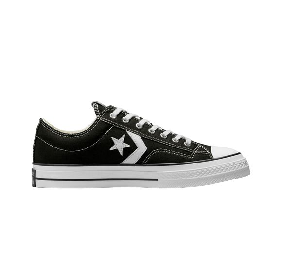 Converse scarpa sneakers Star Player 76 A01607C nero-bianco vintage