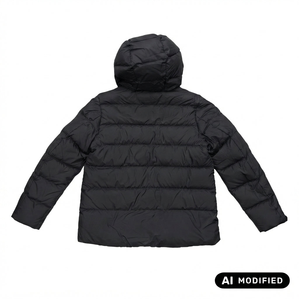 Bomboogie piumino donna con cappuccio Rome GW6012TMST 90 nero