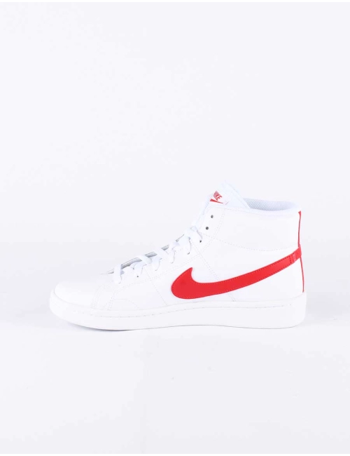 Nike Court Royale 2 Mid CQ9179 101 Uomo Bianco Rosso - Sneakers Alte