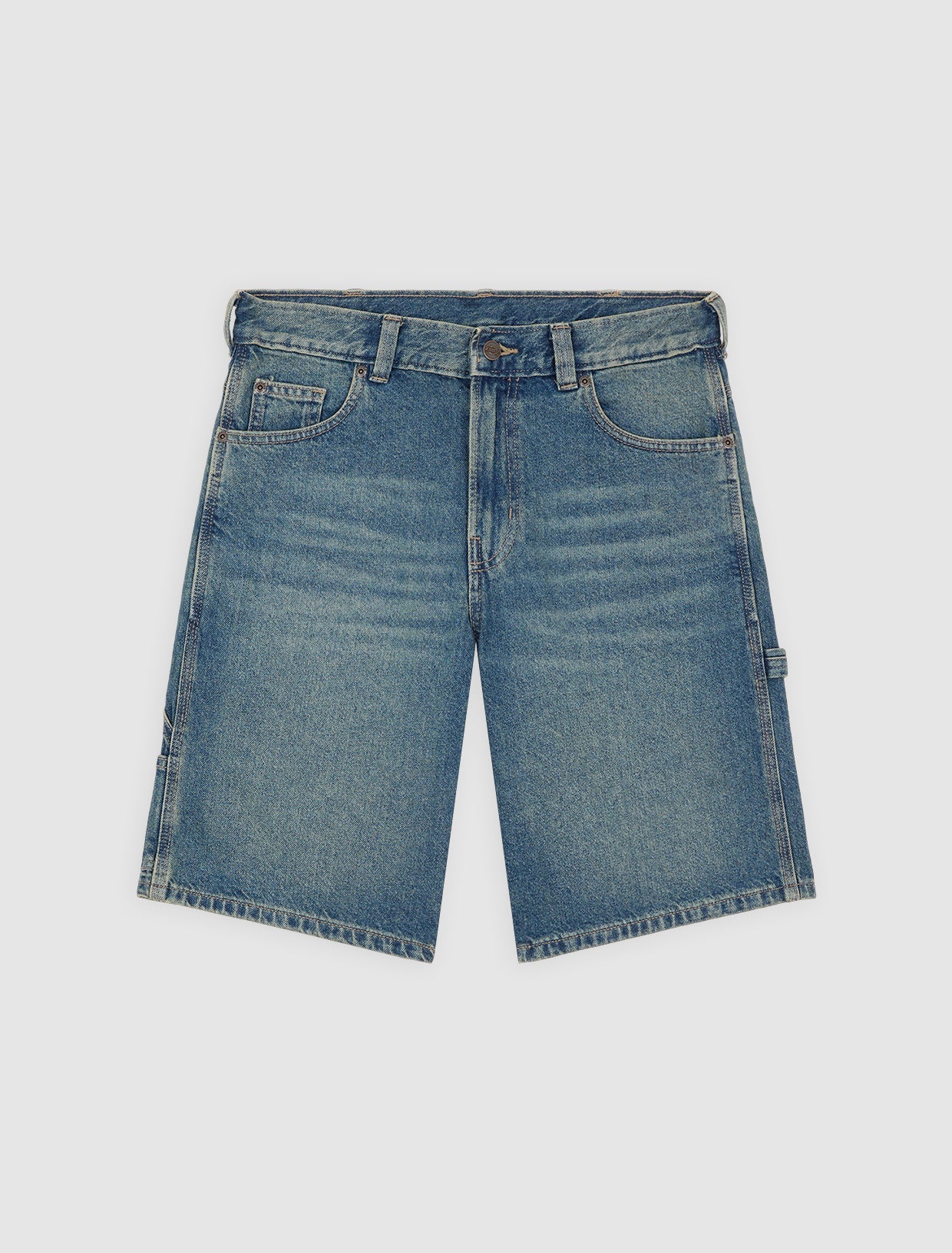 Dickies Shorts Denim Uomo Carpenter 993 11-Inch DK0A88FCL231 Blu