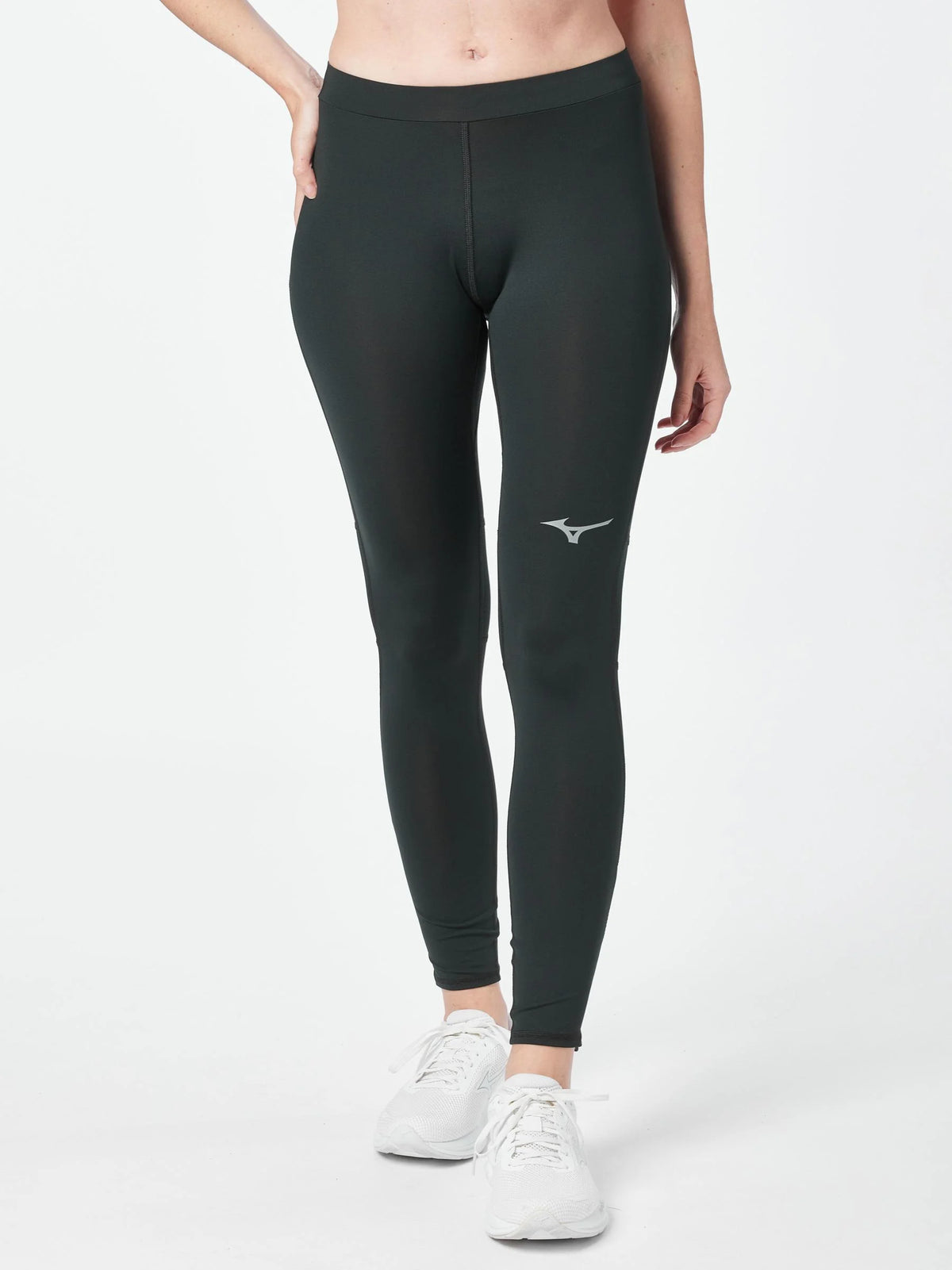Mizuno pantalone running da donna Team Long Tight U2EBB766 09 nero