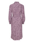 b.young Byflori Long Shirt Dress 20810958 201063 grapeade mix