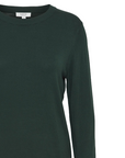 b.young Maglia a maniche lunghe da donna b.young Pimba LS Jumper 20813903 195350 verde