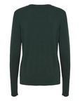 b.young Maglia a maniche lunghe da donna b.young Pimba LS Jumper 20813903 195350 verde