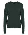 b.young Maglia a maniche lunghe da donna b.young Pimba LS Jumper 20813903 195350 verde