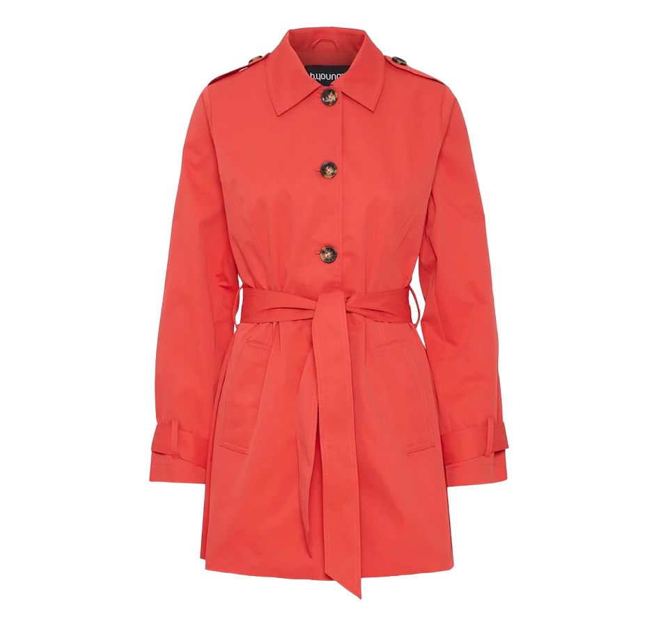 b.young giacca Trench da donna Amona 20814235 181651 rosso