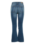 b.young pantalone jeans da donna svasati LOLA LUNI 20814291 200461 blu medio