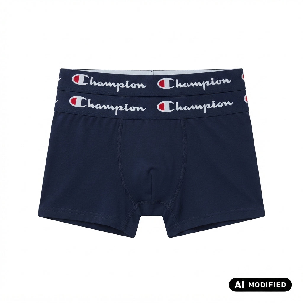 Champion boxer intimo uomo in cotone elasticizzato U20194-BS501 blu