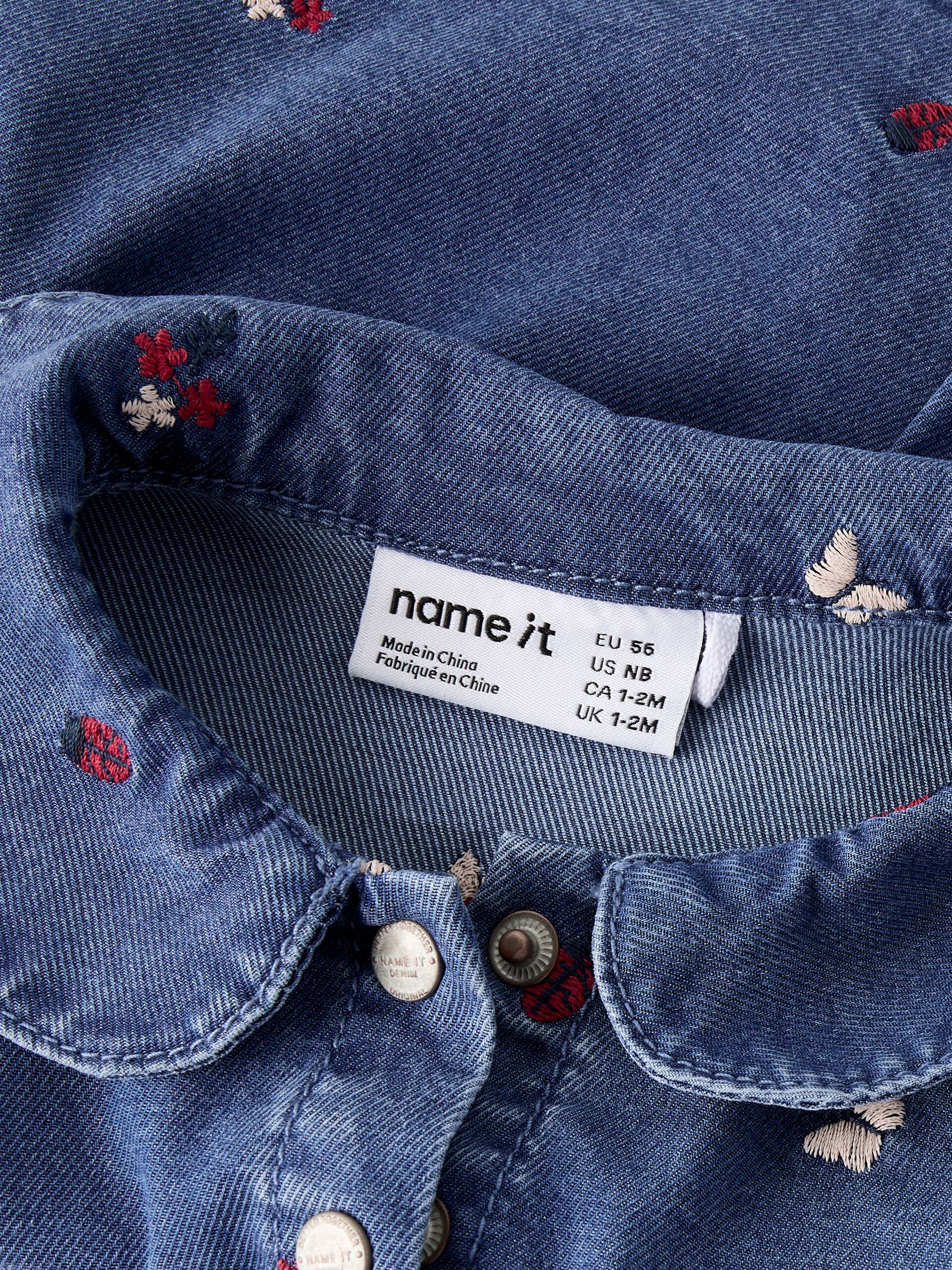 name it vestito bimba in jeans Falva 13255131 Medium Blue