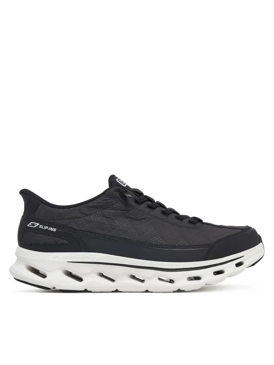 Skechers scarpa sneakers uomo Slip-ins GO WALK Glide-Step 2.0 Cozy Fit Walker 217035/BKW nera