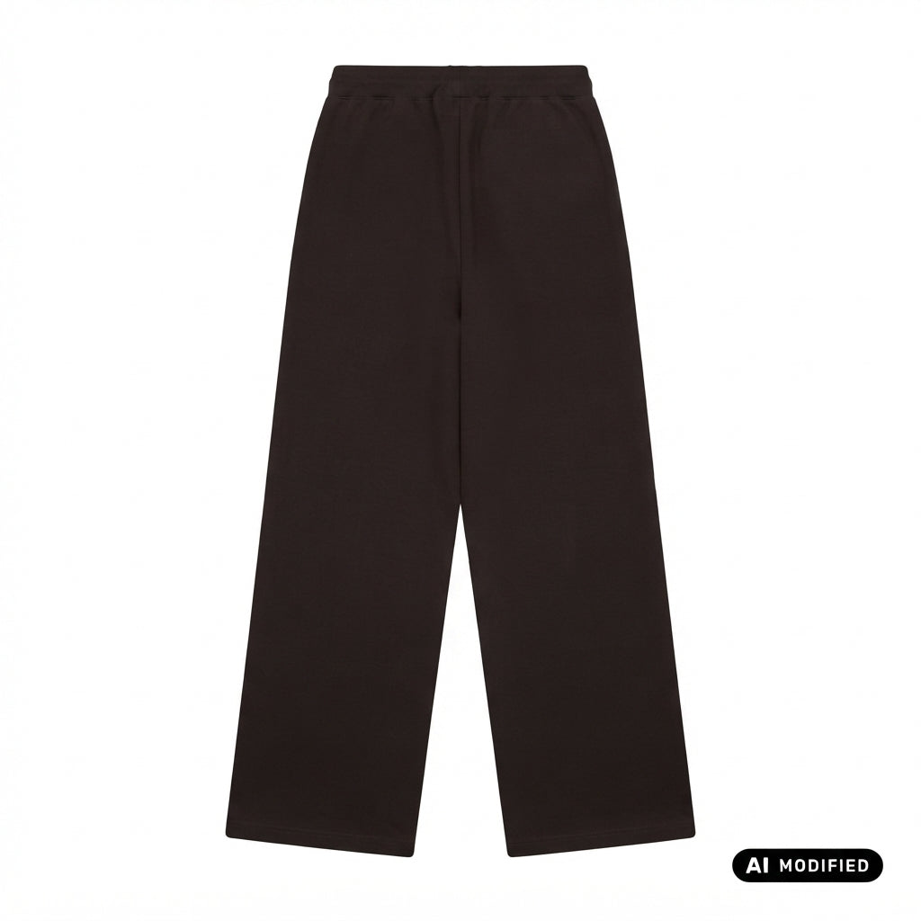 Yes Zee pantalone largo da donna 1103 P329/NR00 0232 cioccolato