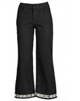 CafèNoir Pantalone Culotte con Passamaniera C7JP0036 N001 nero