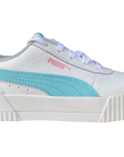 Puma sneakers da ragazza Carina L Ps 370678 06 white-gulf stream