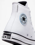 Converse sneakers alta da ragazzo unisex Chuck Taylor All Star A02608C white black