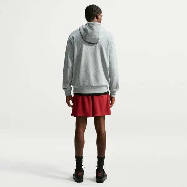 Nike Club Felpa pullover in French Terry con cappuccio da uomo FN3866-064 grigia