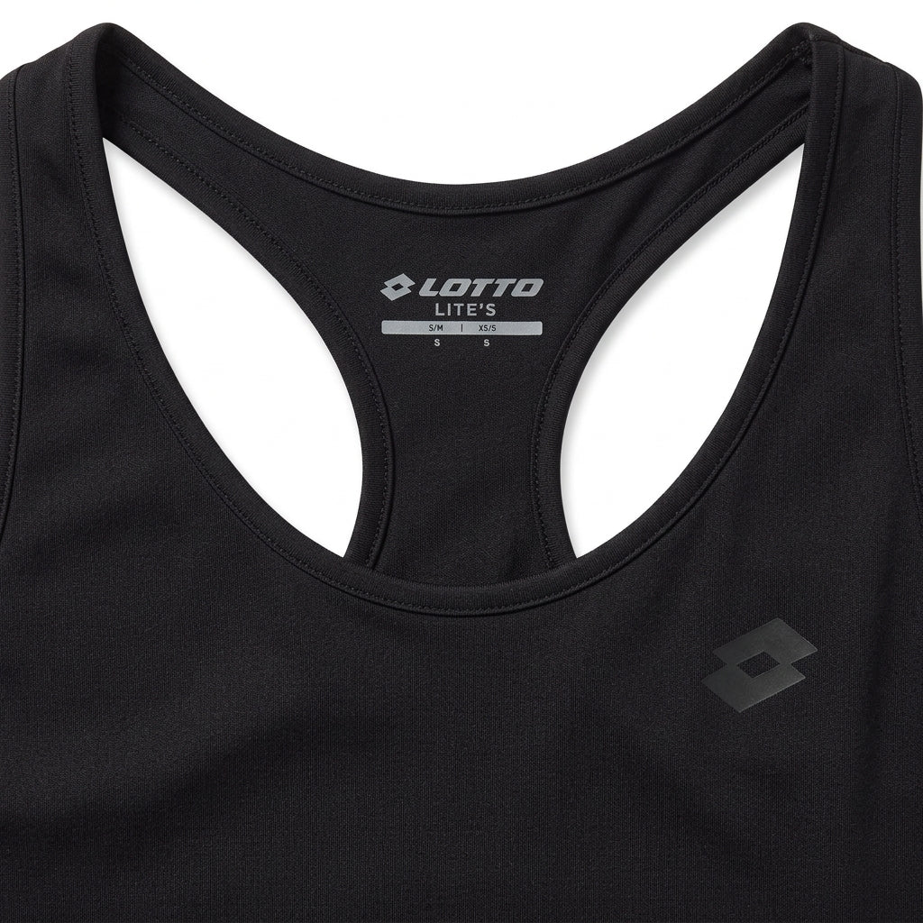 Lotto Canotta fitness da donna MSP Tank II 224422 1CL nera