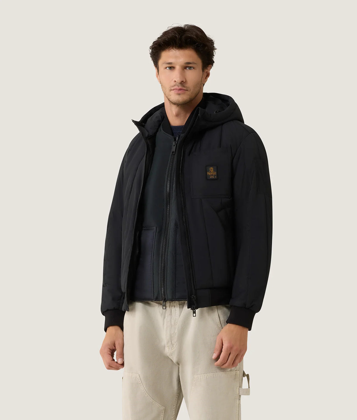 RefrigiWear Blunt G81800 G06000 Uomo Nero - Bomber Invernale