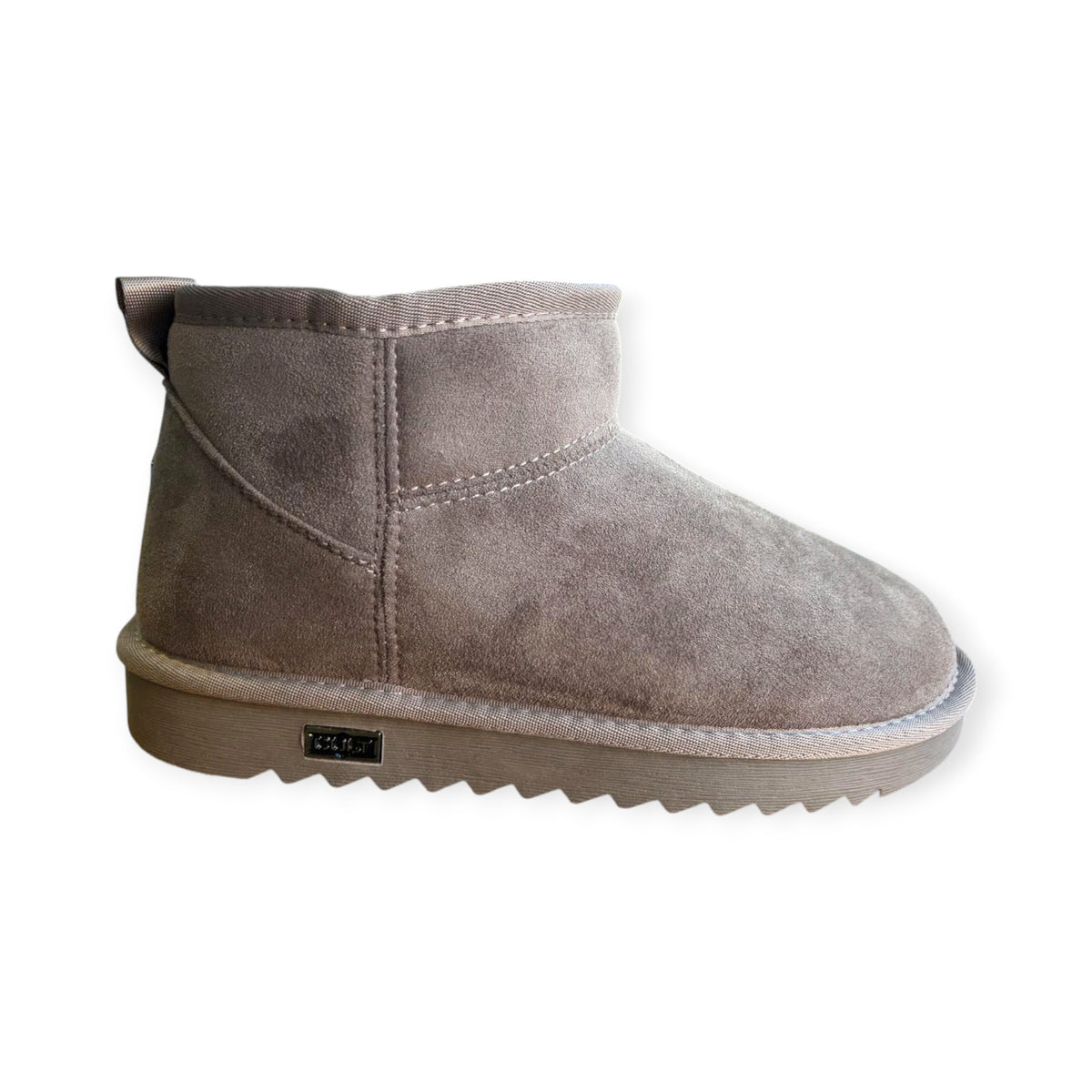 Cult stivaletto junior con pelliccia T770 tortora