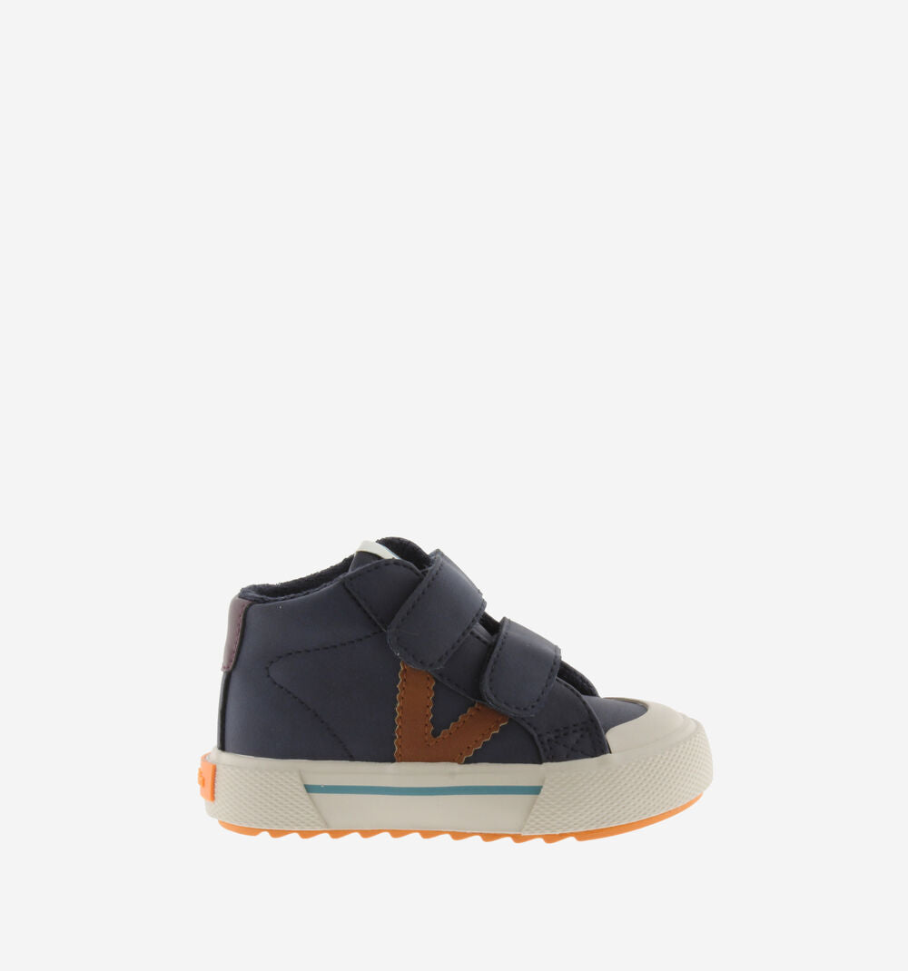 Victoria scarpa sneakers alta per bambini con strappo Tribu 1065185 131 blu