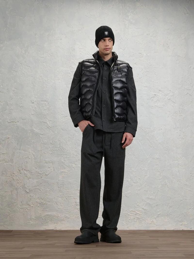 Blauer SMANICATO IMBOTTITO OVATTA TERMICA DANNY 26WBLUX02055 005958 999 nero