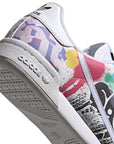 Adidas Originals scarpa sneakers da ragazzo Continental 80 EE6484 bianco
