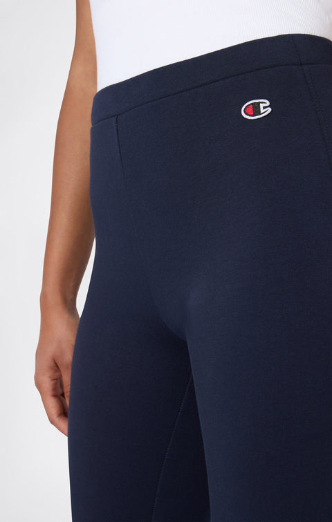 Champion pantalone sportivo Leggings Elasticizzato Interno Felpato Icons 117567-BS501 Blu