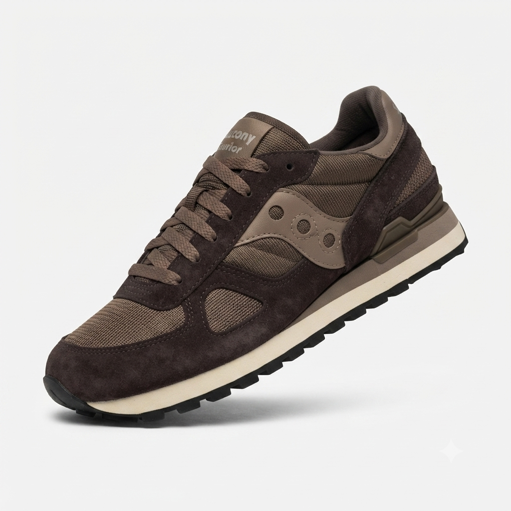 Saucony scarpa sneakers uomo Shadow Original S2108-885 marrone
