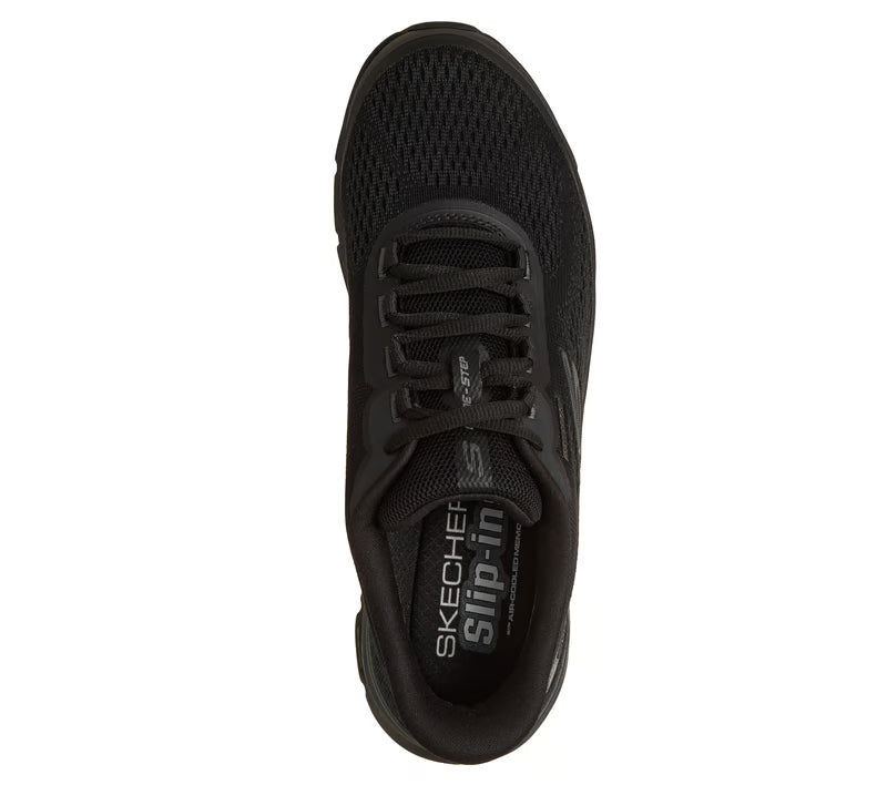 Skechers Scarpa sneakers uomo Slip-ins Waterproof: Glide-Step Pro - ChaChing 233135/BBK nero